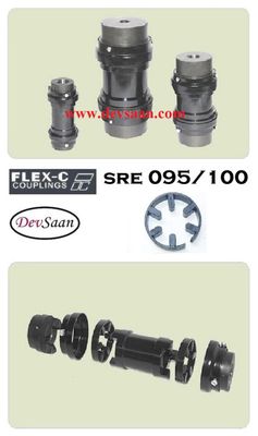 Spacer Coupling SRE 095/100 Flex-C Max Bore 28 mm