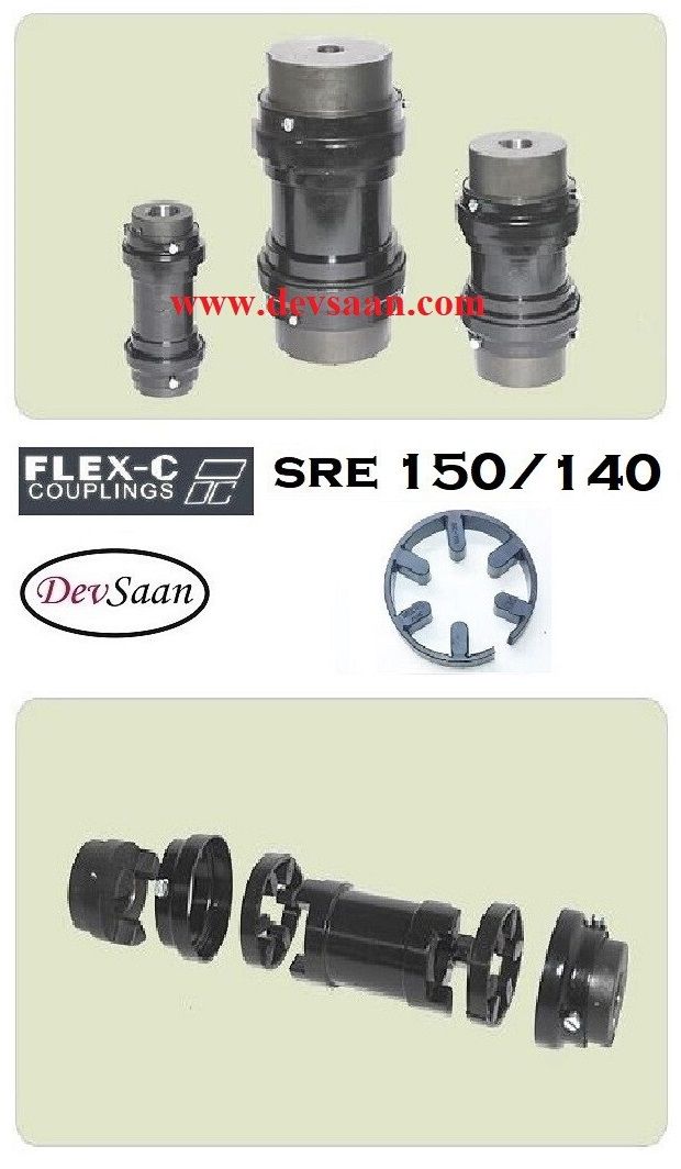 Spacer Coupling SRE 150/140 Flex-C Max Bore 48 mm