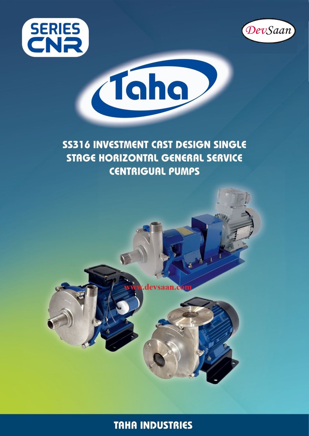 Centrifugal Pump SS-316 CNR-4A MB 3 Fase Pompa Sentrifugal Monoblok