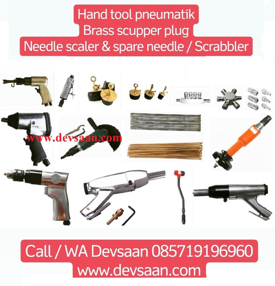 Mesin Bor Pneumatik PD6PG - 6,5 mm - IMPA 59 03 41