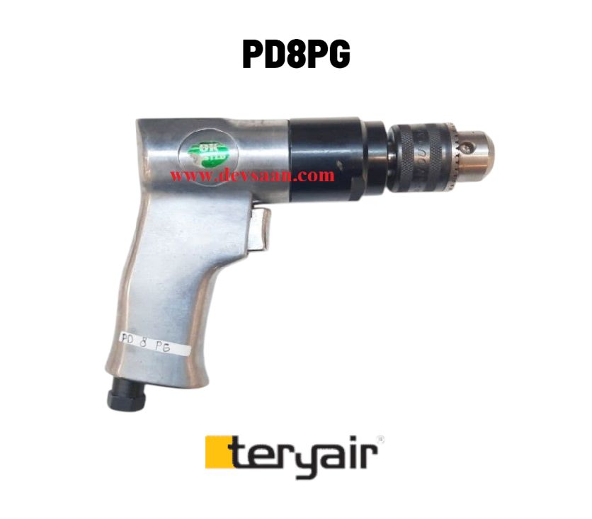 Mesin Bor Pneumatik PD8PG - 8 mm - IMPA 59 03 46