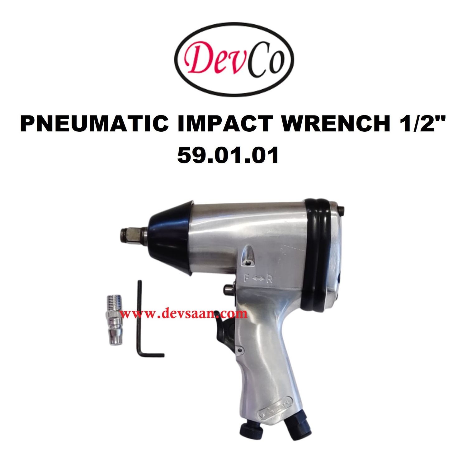Pneumatic Impact Wrench 1/2" - IMPA 59 01 01
