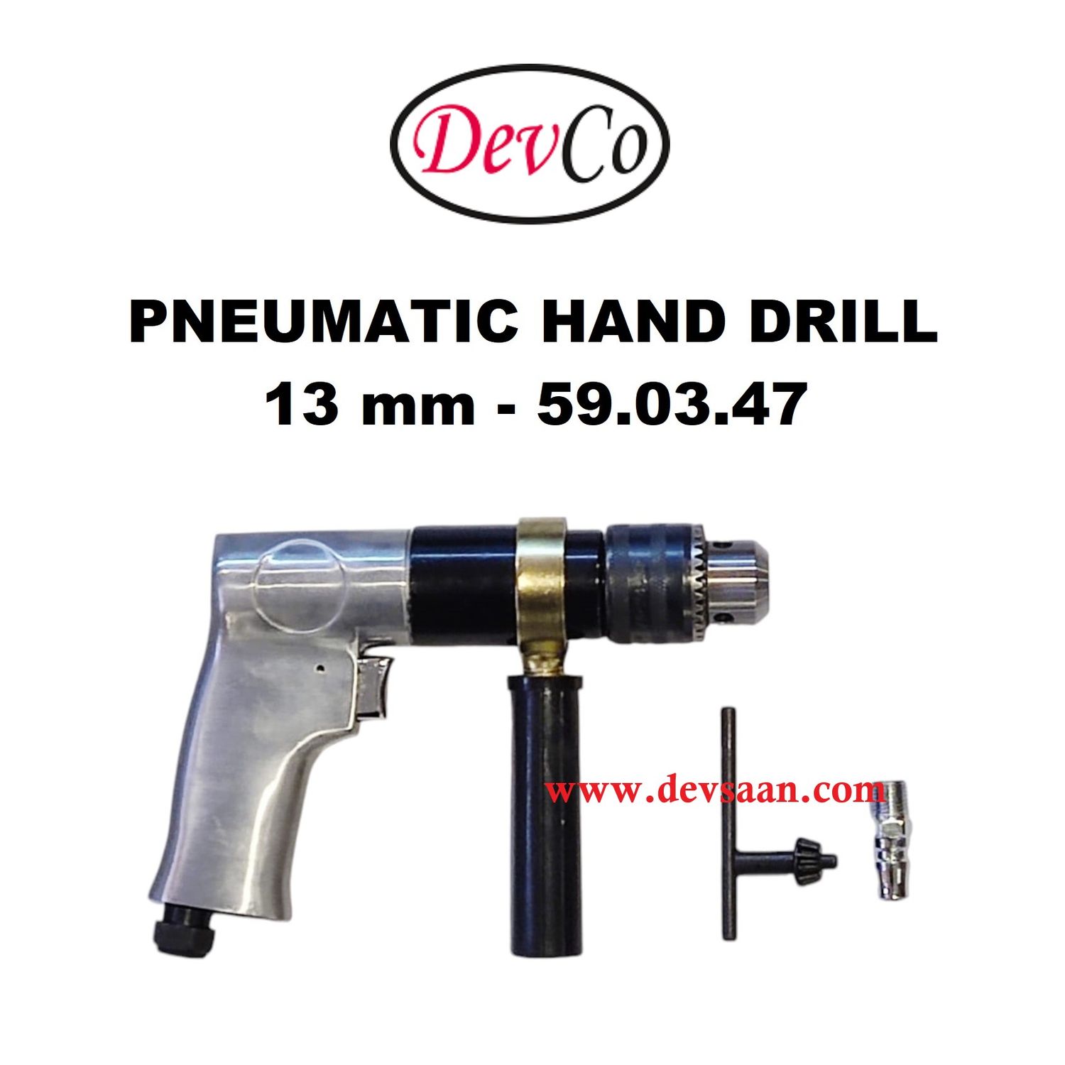 Mesin Bor Pneumatik 13 mm - IMPA 59 03 47