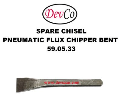 Spare Chisel Bent for Pneumatic Flux Chipper - IMPA 59 05 33