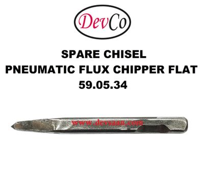 Spare Chisel Flat for Pneumatic Flux Chipper - IMPA 59 05 34