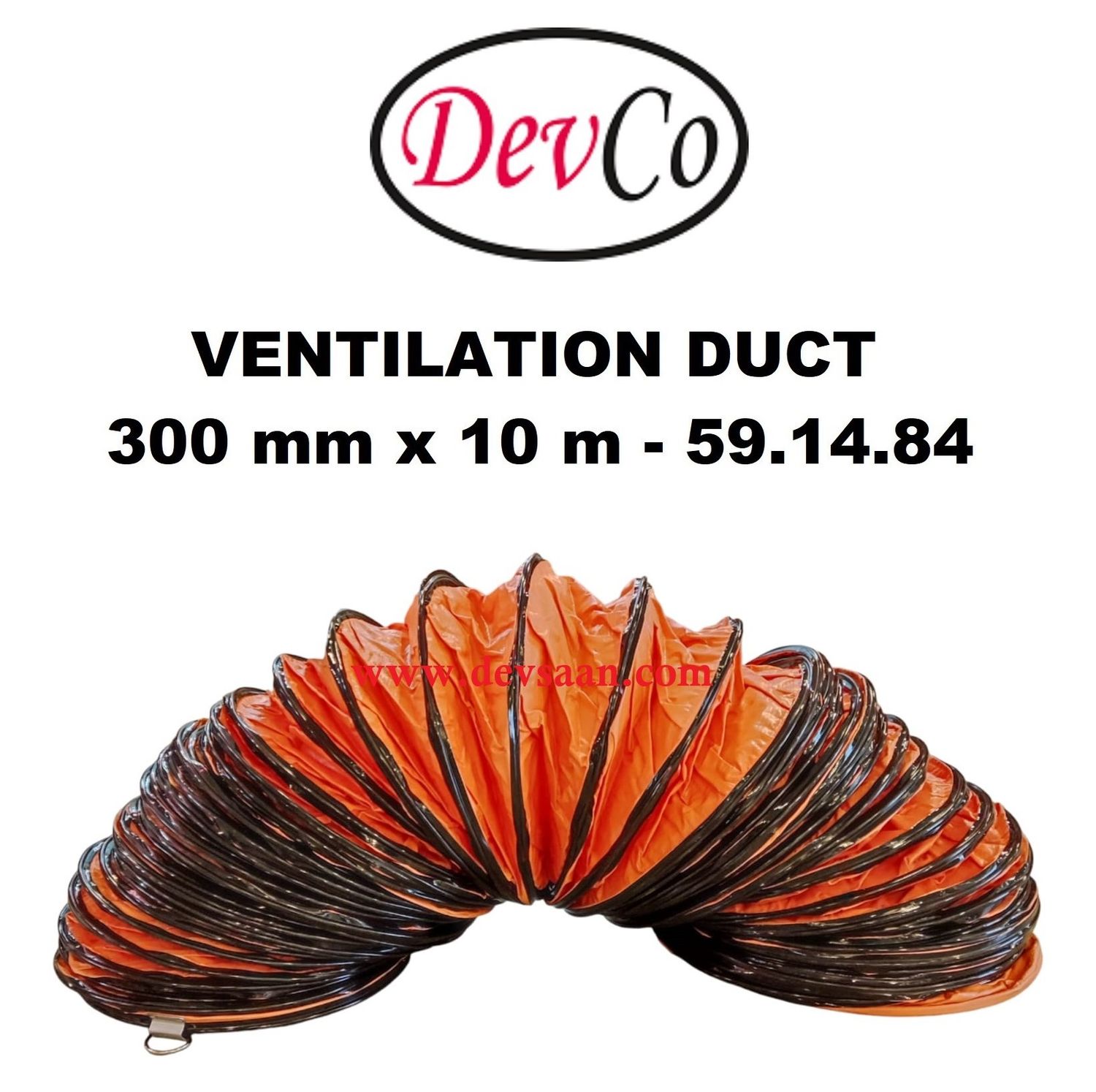 Ventilation Duct 300 mm x 10 Mtr - IMPA 59 14 84