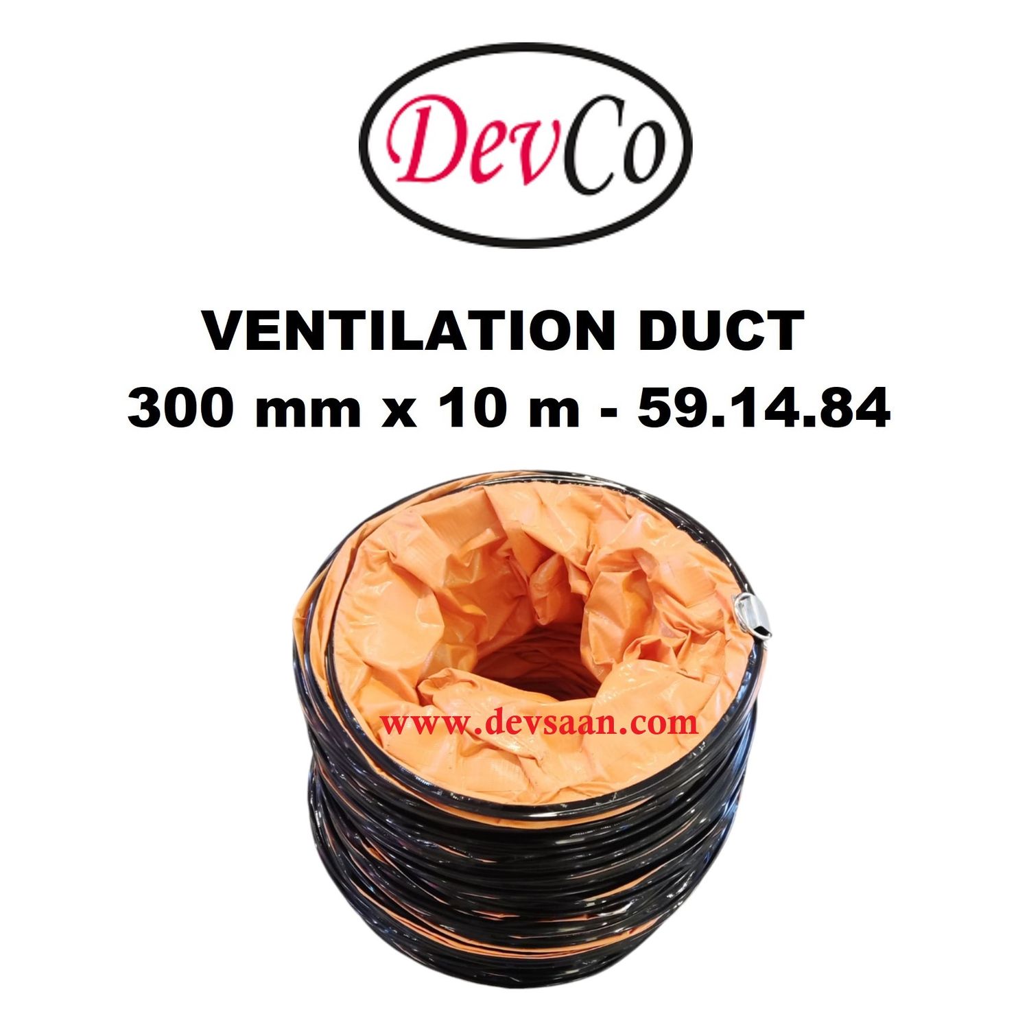 Ventilation Duct 300 mm x 10 Mtr - IMPA 59 14 84