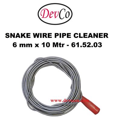Snake Wire Pipe Cleaner 6 mm x 10 Mtr - IMPA 61 52 03