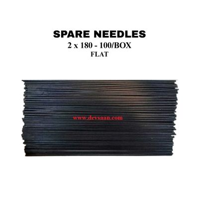 Spare Needles for Jet Chisel - 2 Ø x 180 mm Flat