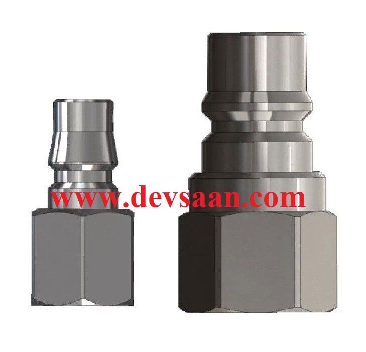 40 PF SS Quick Connect Coupler - PT 1/2