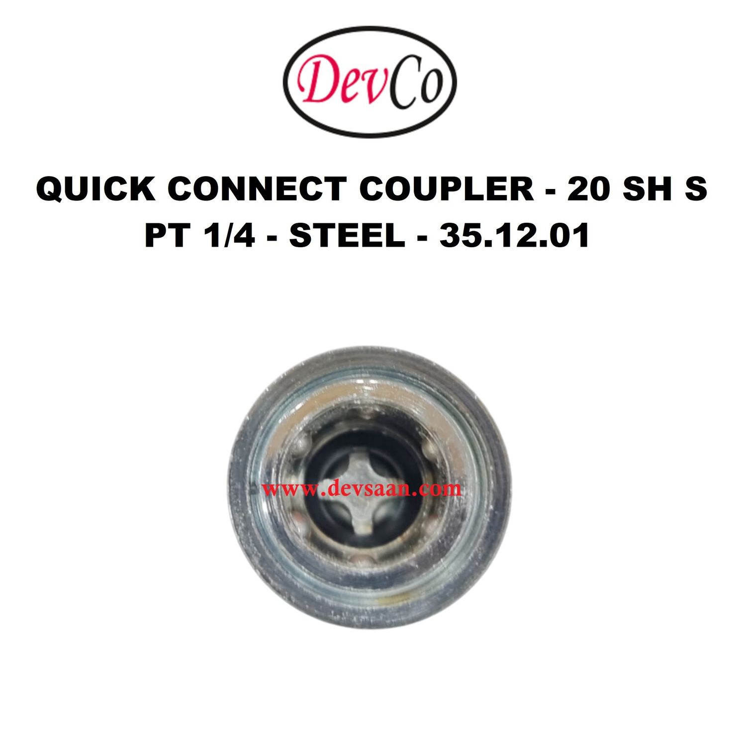 20 SH S Quick Connect Coupler - PT 1/4