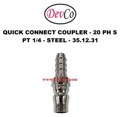 20 PH S Quick Connect Coupler - PT 1/4