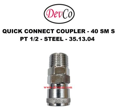 40 SM S Quick Connect Coupler - PT 1/2 40 SM S Quick Connect Coupler - PT 1/2