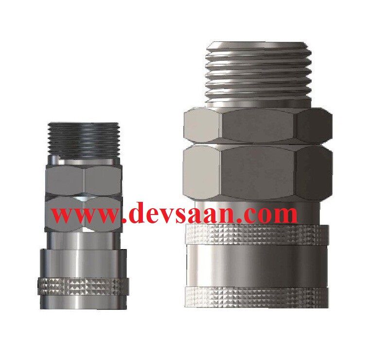 10 SM S Quick Connect Coupler - PT 1/8