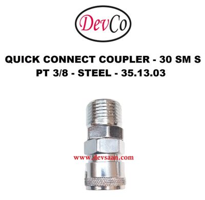 30 SM S Quick Connect Coupler - PT 3/8 30 SM S Quick Connect Coupler - PT 3/8