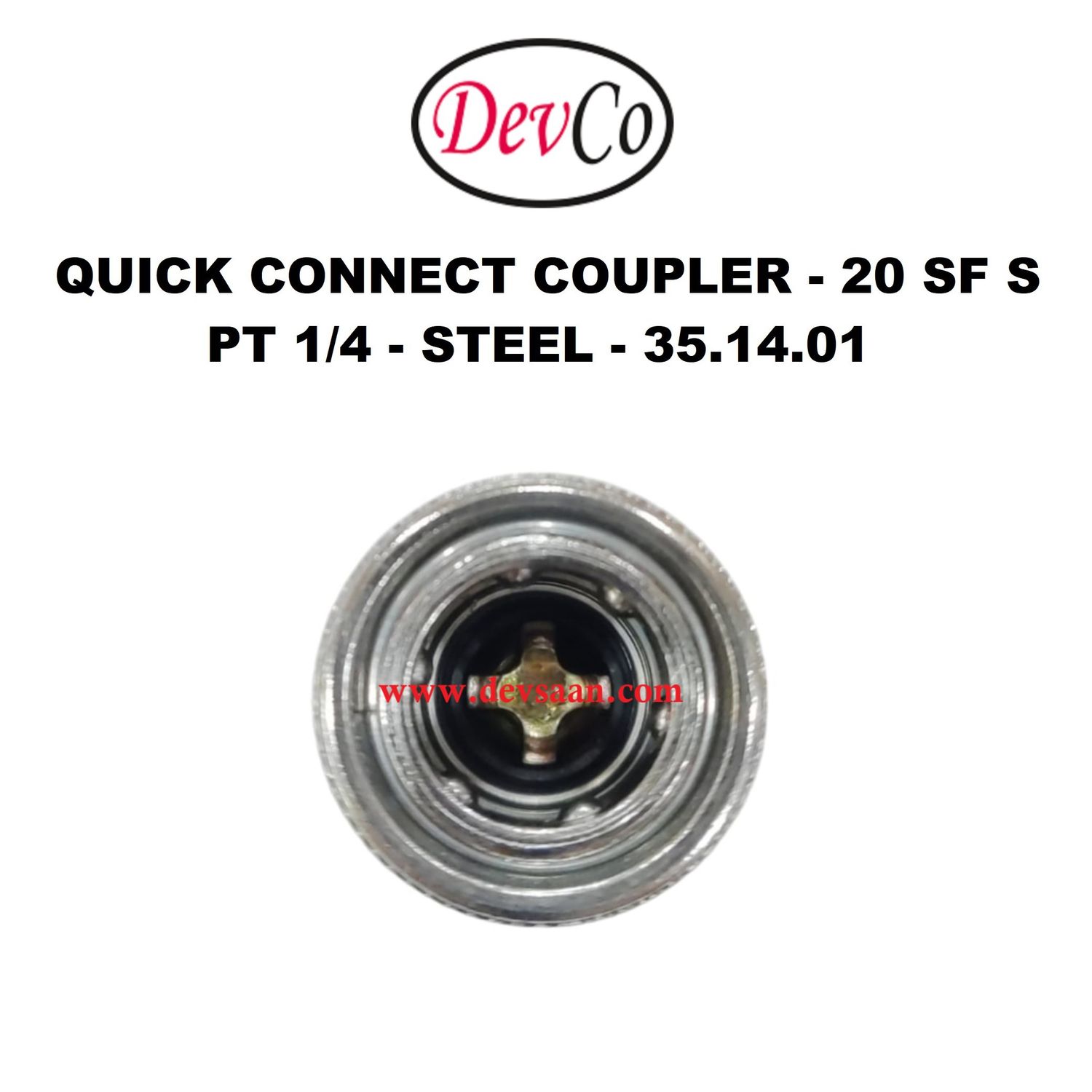 20 SF S Quick Connect Coupler - PT 1/4