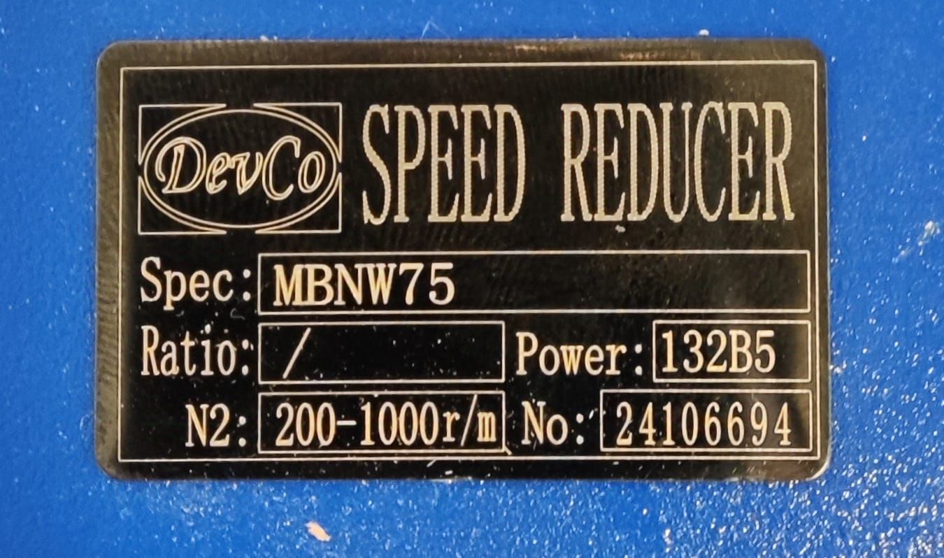 SPEED VARIATOR MBNW-75 - 7.5 HP &amp; 10 HP B3 200~1000 Rpm