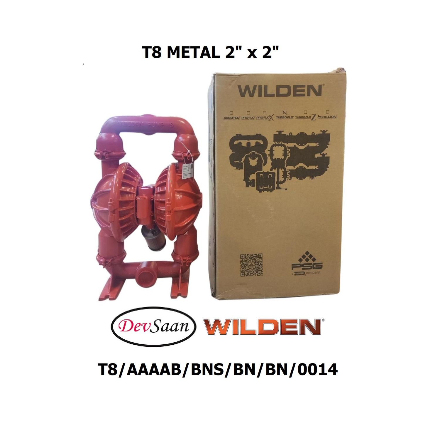 Ball Valve Wilden Pump 2" Buna N - 4 Unit