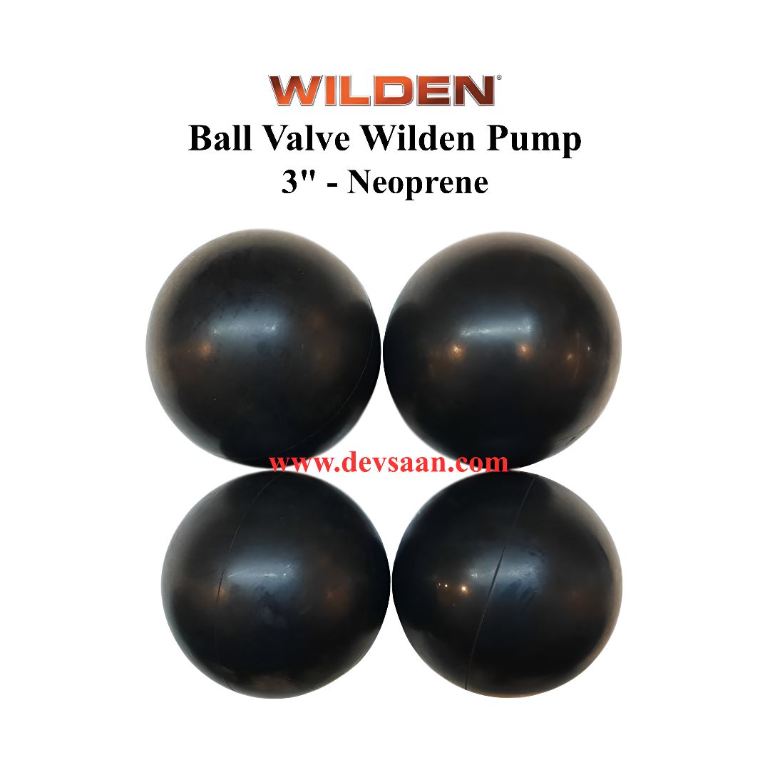 Ball Valve Wilden Pump 3" Neoprene - 4 Unit