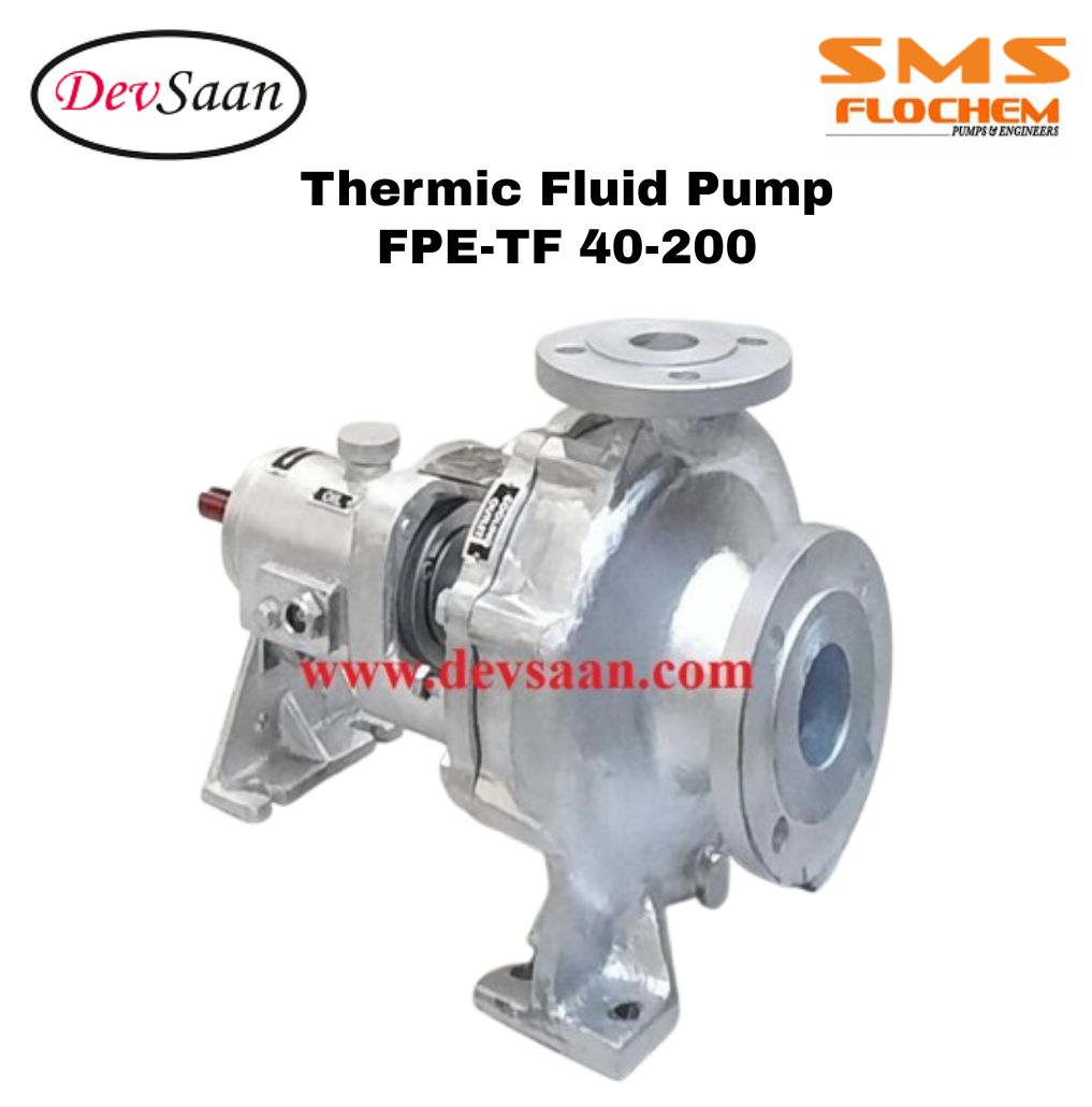 Thermic Fluid Pump FPE-TF 40-200 Pompa Sentrifugal Oli Panas (Complete Set) 2pole