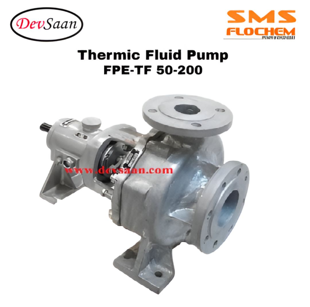 Thermic Fluid Pump FPE-TF 50-200 Pompa Sentrifugal Oli Panas (Complete Set) 2pole