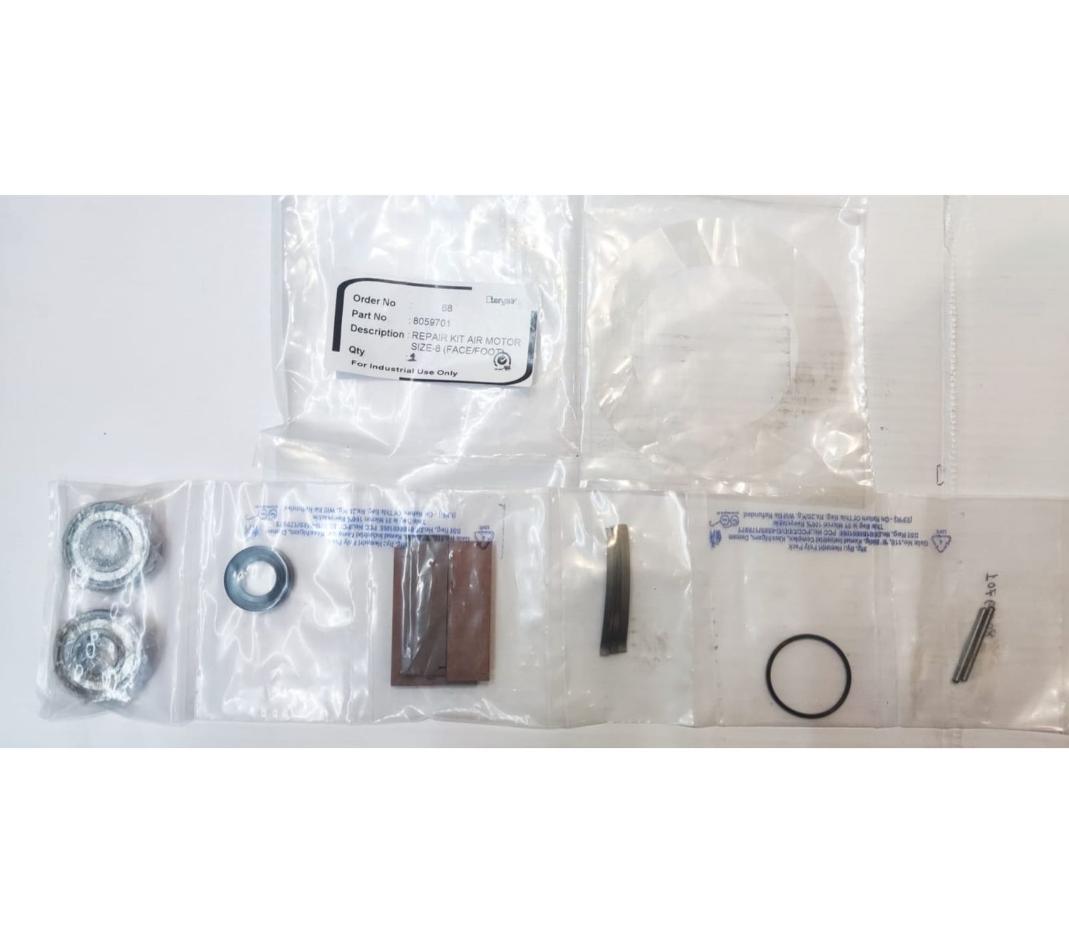 Repair Kit Vane Air Motor 6VMSALEXR