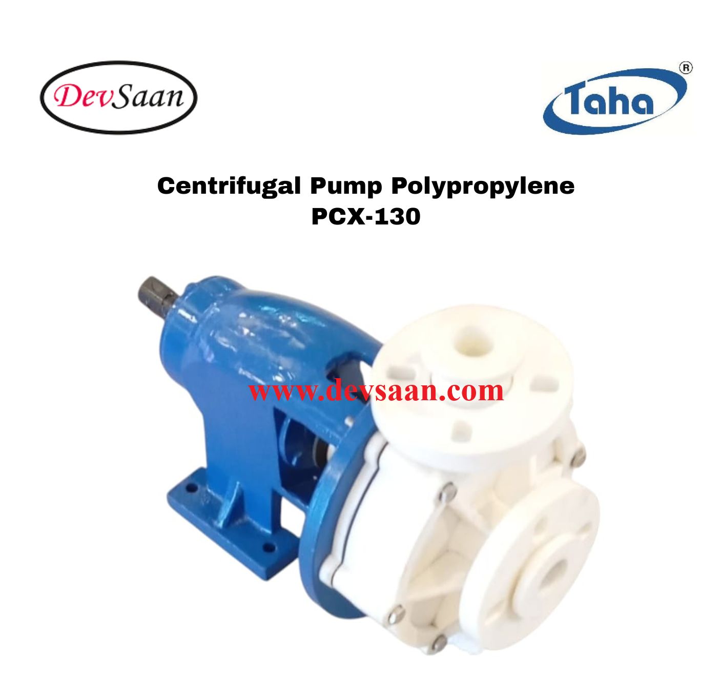 Centrifugal Pump Polypropylene PCX-130 Pompa Sentrifugal (Complete Set) 2pole