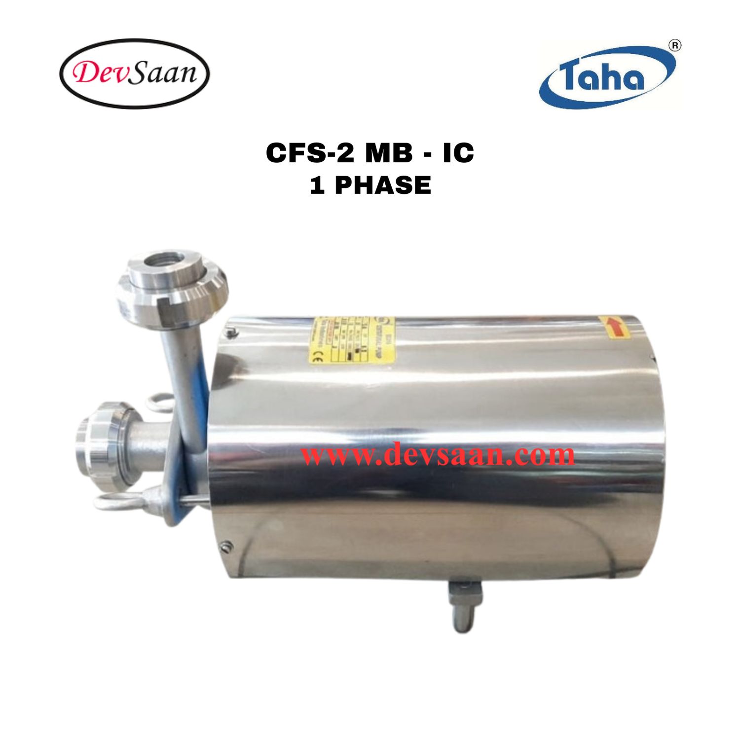 Sanitary Centrifugal Pump SS-316 CFS-2 IC Pompa Sanitary