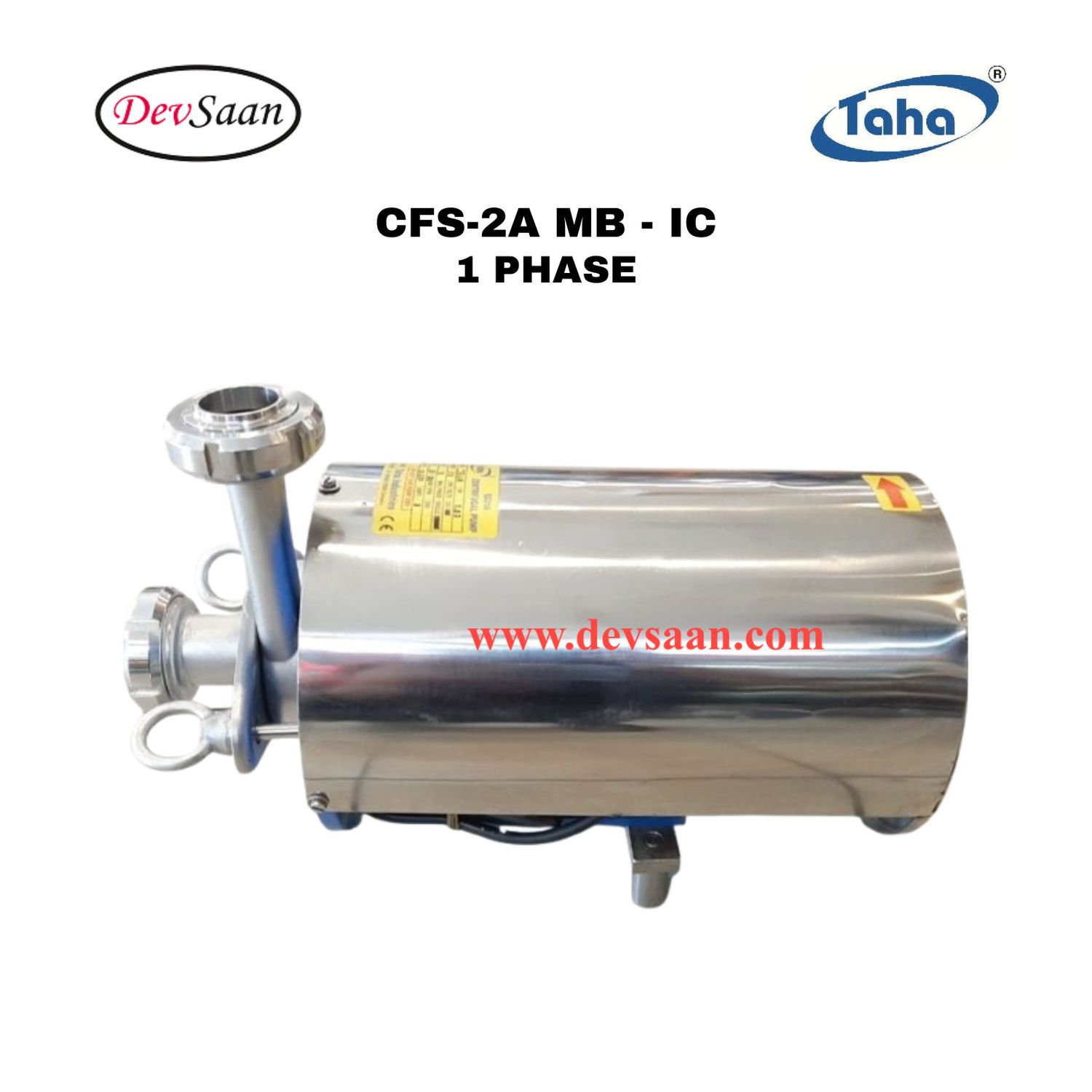 Sanitary Centrifugal Pump SS-316 CFS-2A IC Pompa Sanitary