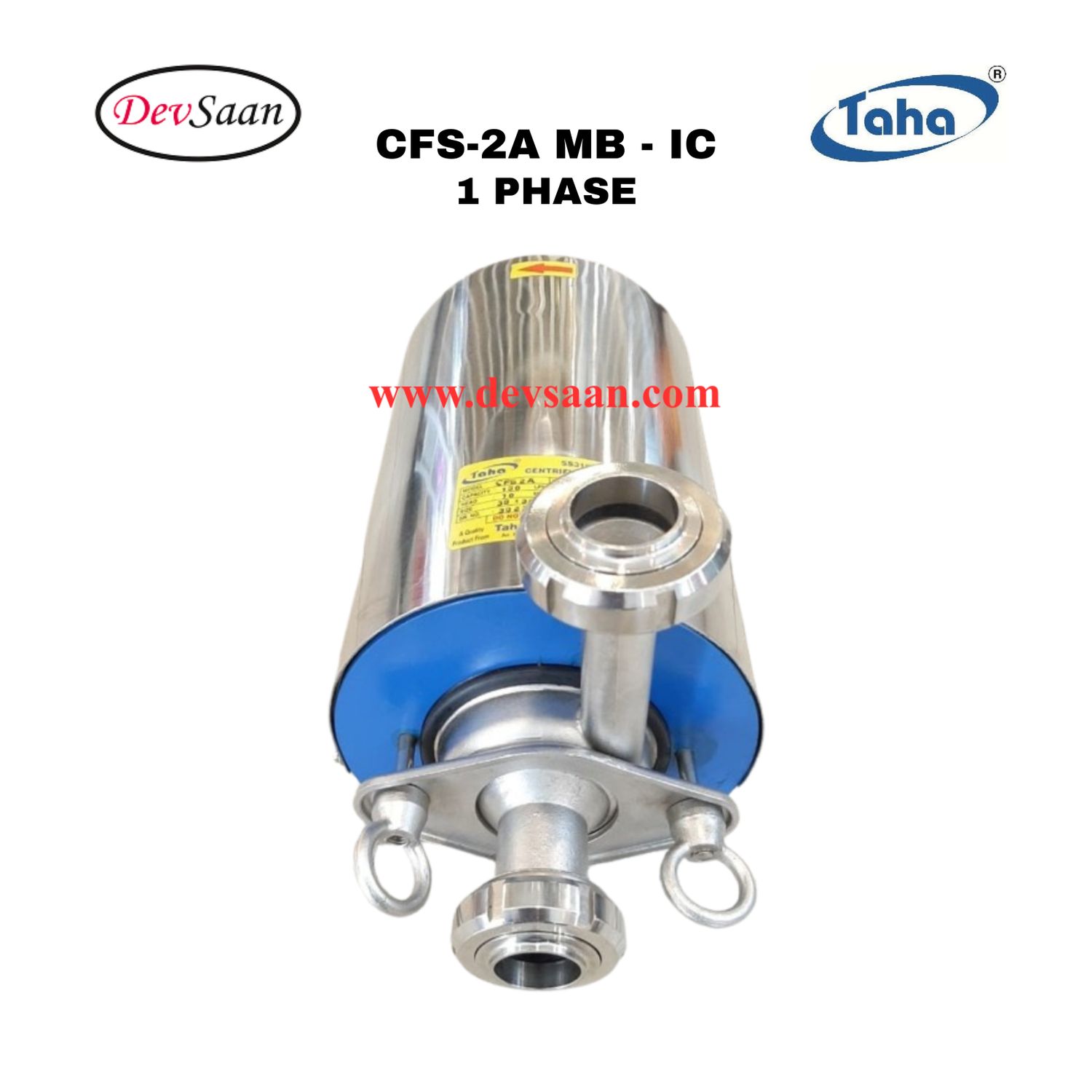 Sanitary Centrifugal Pump SS-316 CFS-2A IC Pompa Sanitary