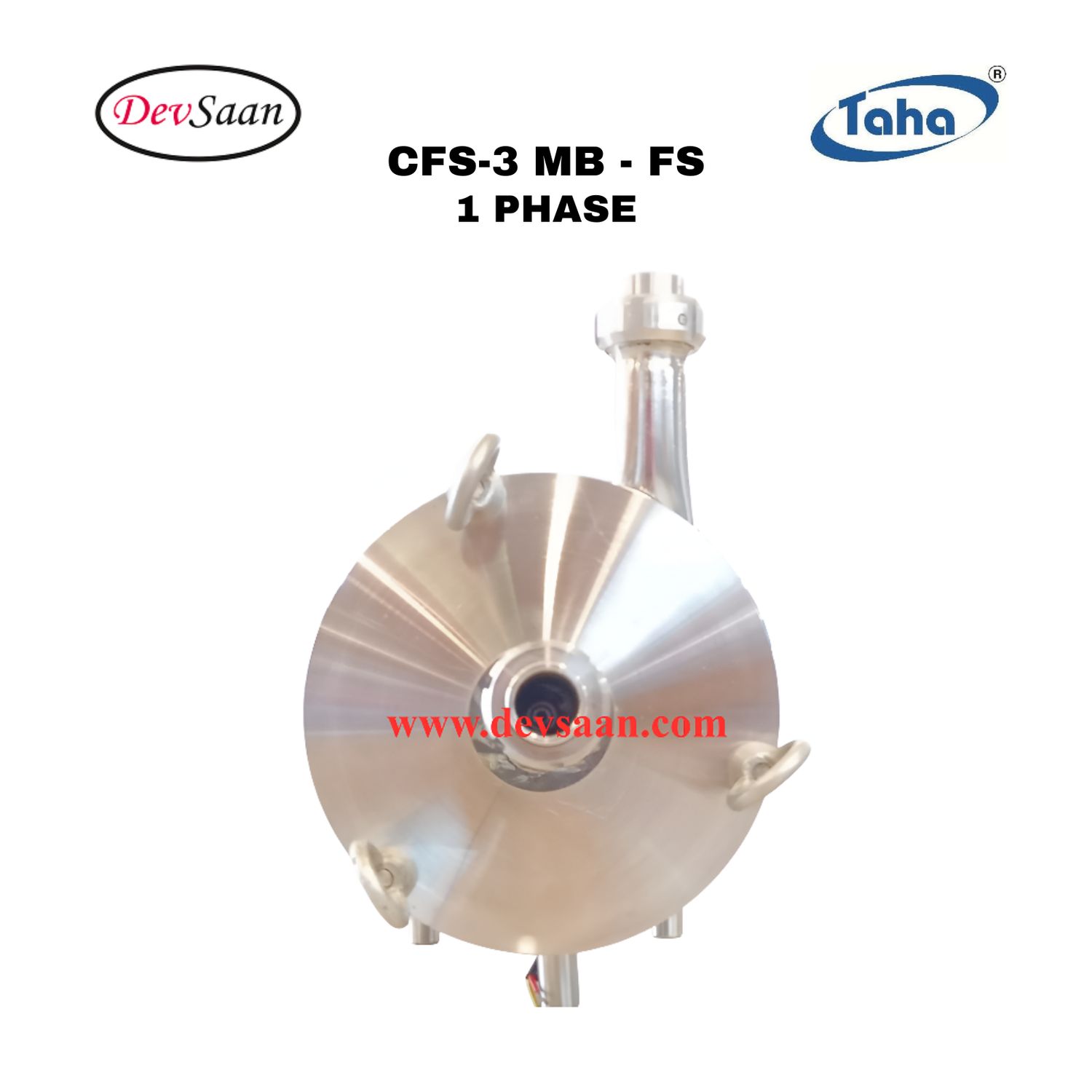 Sanitary Centrifugal Pump SS-316 CFS-3 FS - 1 Phase Pompa Sanitary