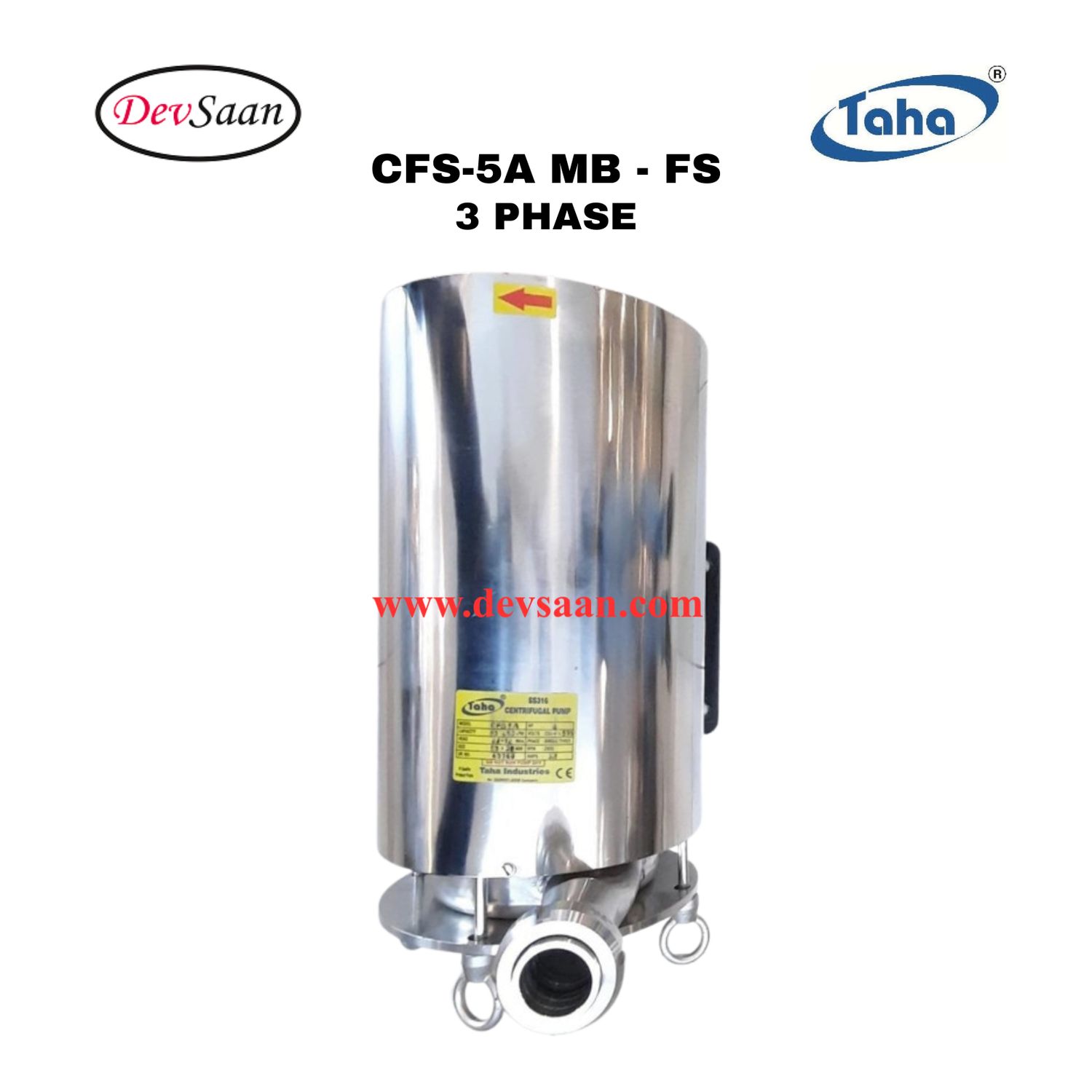 Sanitary Centrifugal Pump SS-316 CFS-5A FS Pompa Sanitary