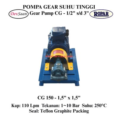 Gear Pump Helikal CG 150 Pompa Roda Gigi (Complete Set) 4pole Gear Pump Helikal CG 150 Pompa Roda Gigi (Complete Set) 4pole