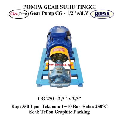 Gear Pump Helikal CG 250 Pompa Roda Gigi (Complete Set) 4pole Gear Pump Helikal CG 250 Pompa Roda Gigi (Complete Set) 4pole