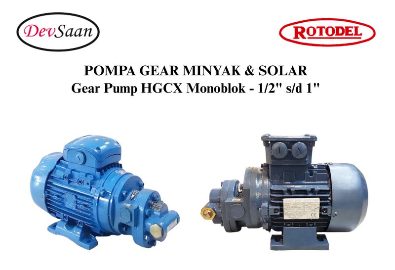 Gear Pump HGCX Monoblok