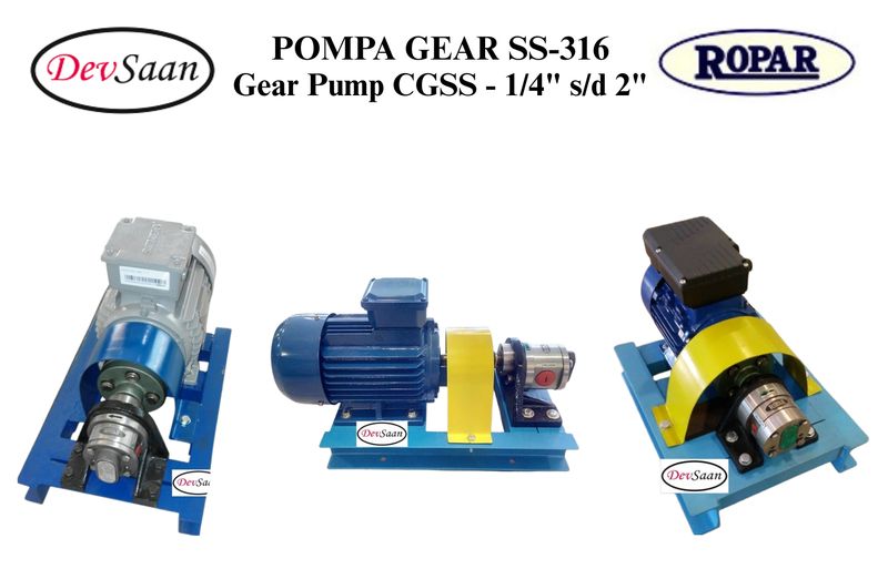 Gear Pump SS-316 CGSS Terkopel