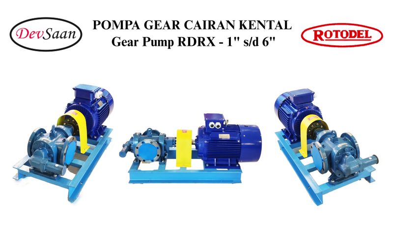 Gear Pump Rotari RDRX Terkopel