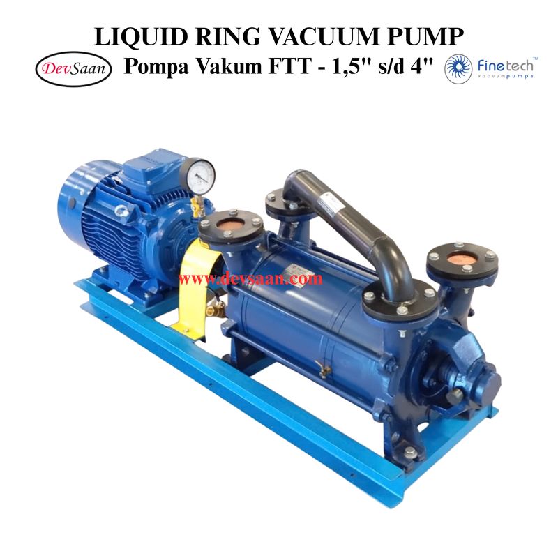 Two Stage Liquid Ring Vacuum Pump Komplit Set