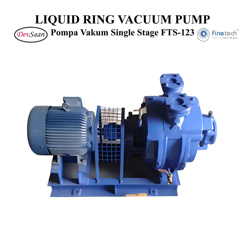 Single Stage Liquid Ring Vacuum Pump Komplit Set