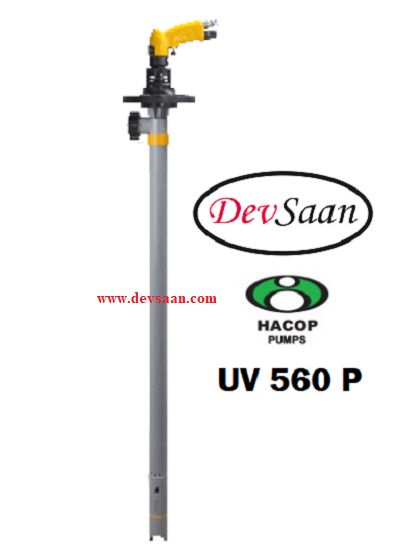 Drum Pump Polypropylene UV 560 P Pompa Drum Pneumatik