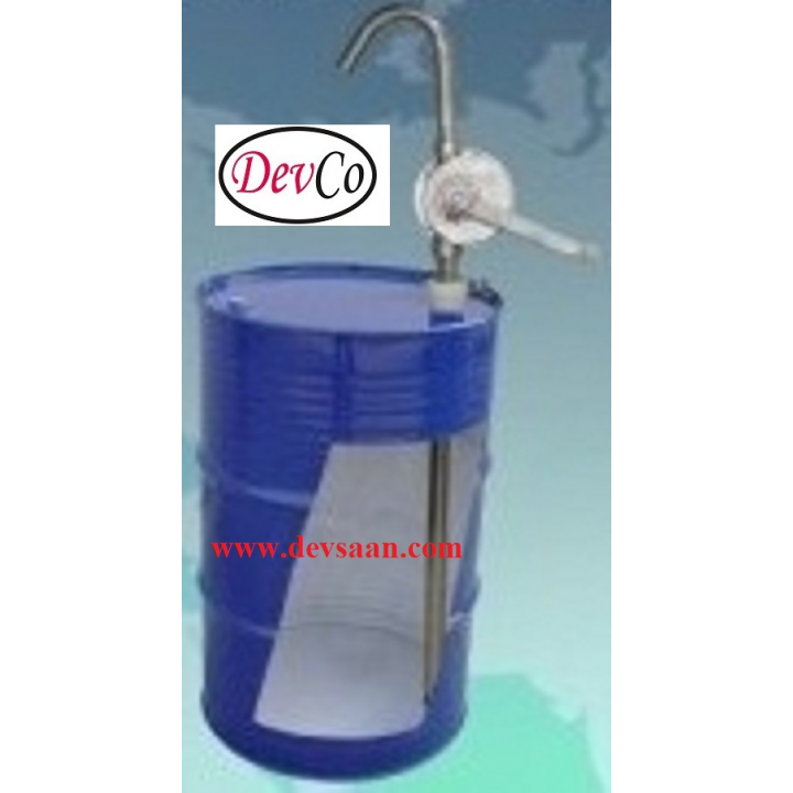 SS-316L Rotary Hand Operated Drum Pump DDP SS36 HO 1"