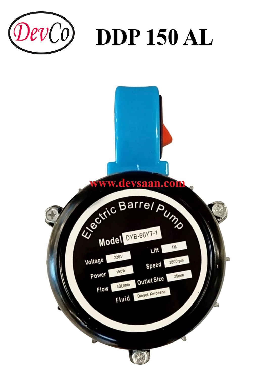 Drum Pump Aluminium DDP 150 AL Pompa Drum