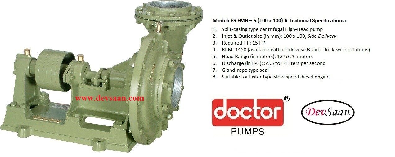 Split Casing Centrifugal Pump ESFMH-5 Pompa Volute