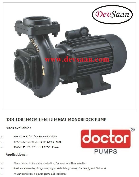 Centrifugal Monoblock Water Pump FMCM-140 Pompa Air