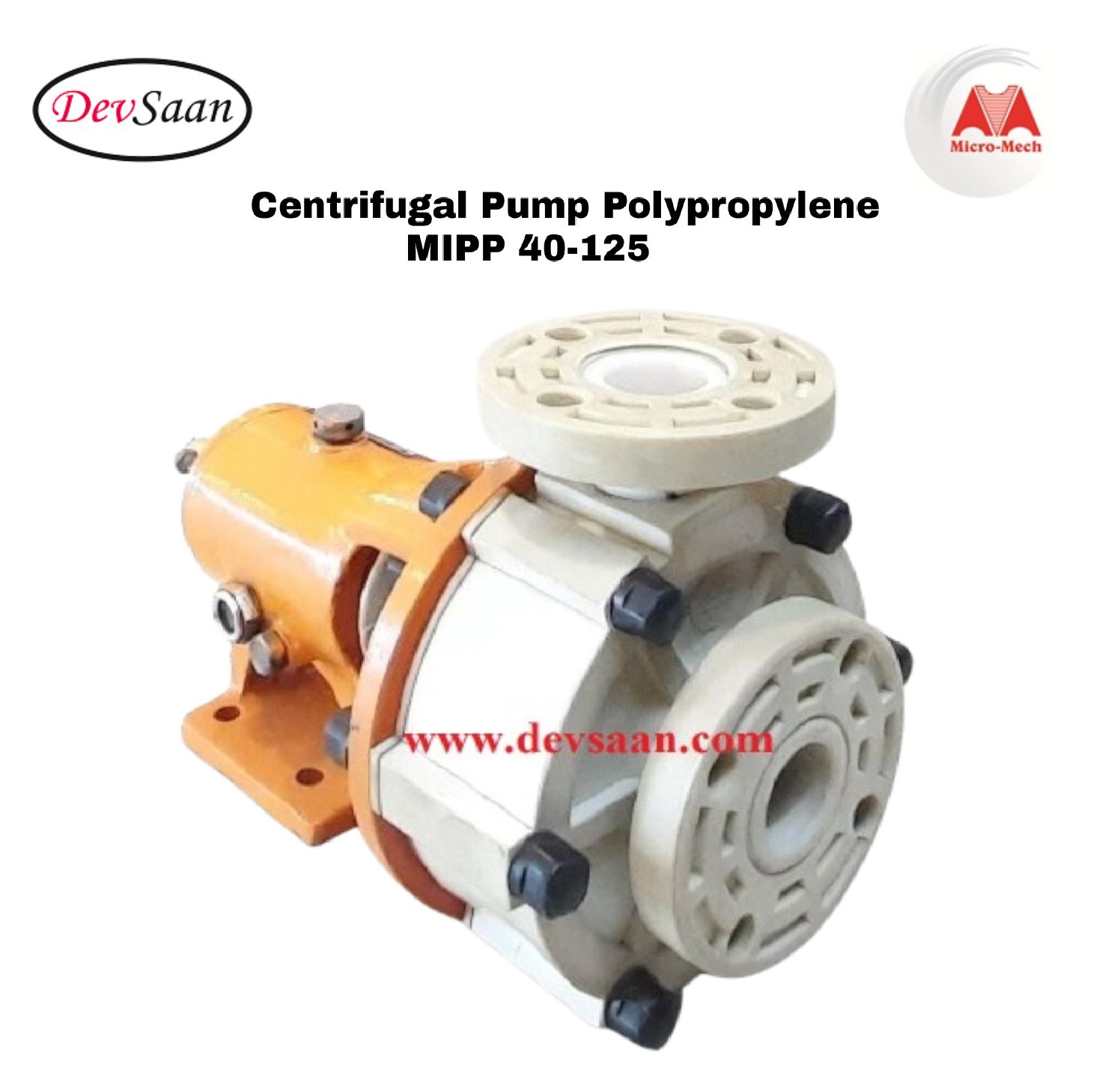 Centrifugal Pump Polypropylene MIPP 40-125 Pompa Sentrifugal