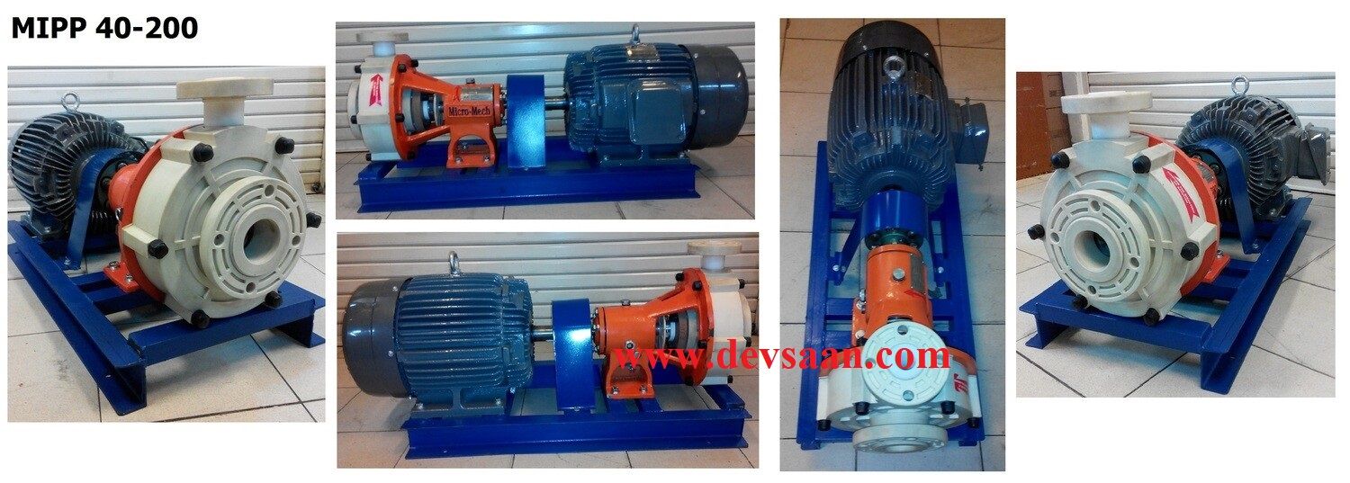 Centrifugal Pump Polypropylene MIPP 40-200 Pompa Sentrifugal