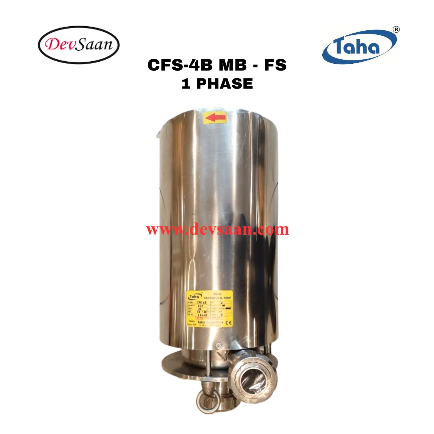 Sanitary Centrifugal Pump SS-316 CFS-4B FS Pompa Sanitary