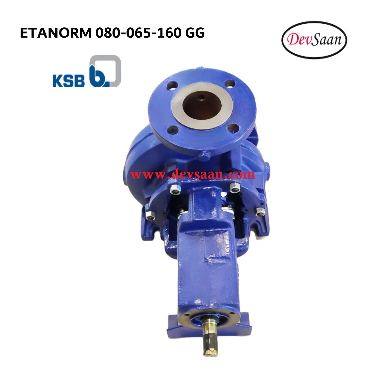 Centrifugal Pump End Suction KSB Etanorm ETN 080-065-160 GG