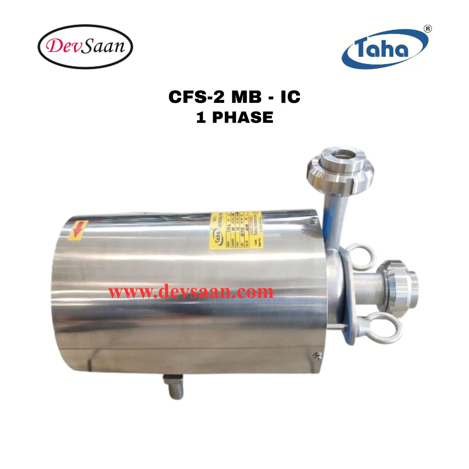 Sanitary Centrifugal Pump SS-316 CFS-2 IC Pompa Sanitary