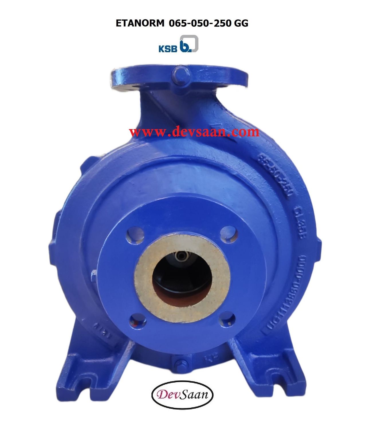 Centrifugal Pump End Suction KSB Etanorm ETN 065-050-250 GG